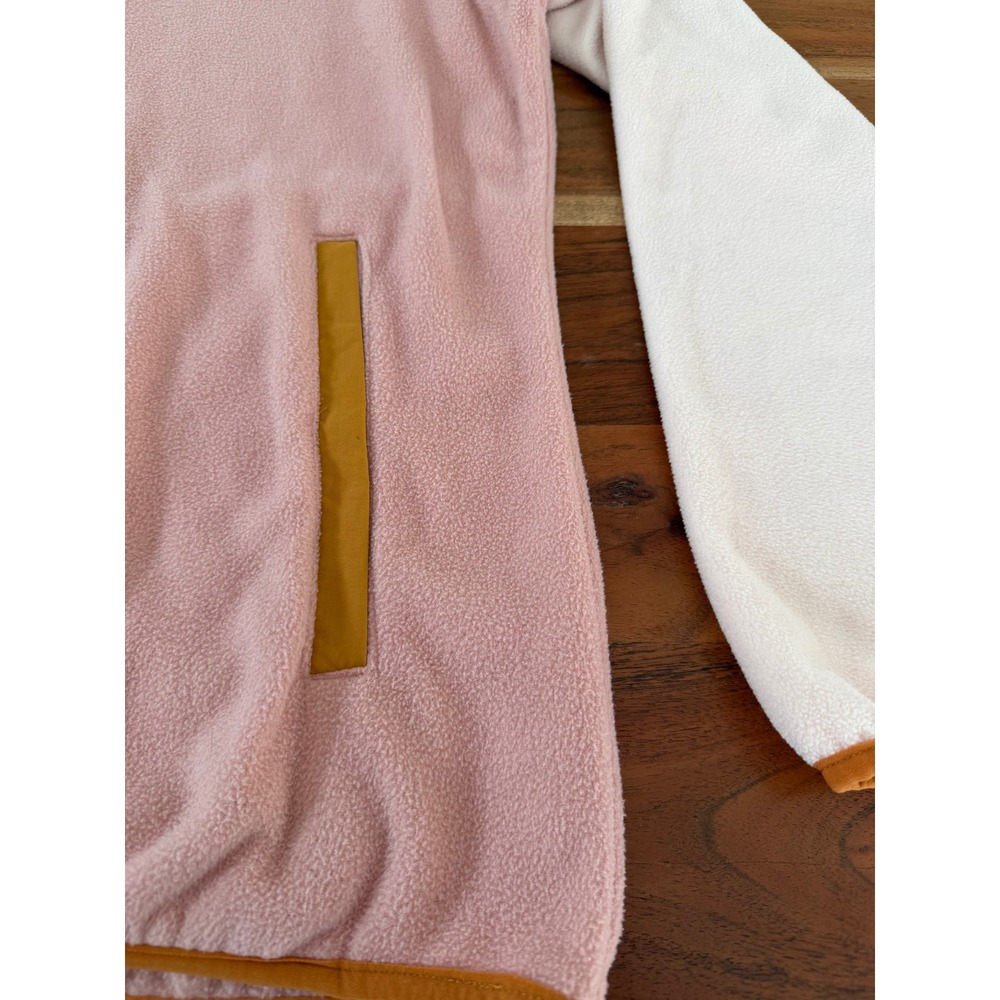 Columbia Benton Springs Fleece Pullover XXL Pink Cream Colorblock XL4503 Snap Up - Picture 3 of 8